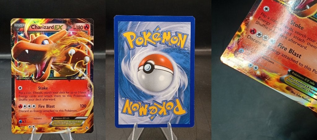 Charizard EX Flashfire (FLF 11) - Good, Ophalen of Verzenden, Gebruikt, Losse kaart
