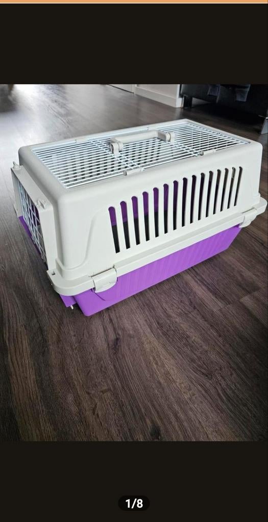 Transport/reiskoffer voor kat/konijn/kleine hond NIEUW, Ophalen, Zo goed als nieuw