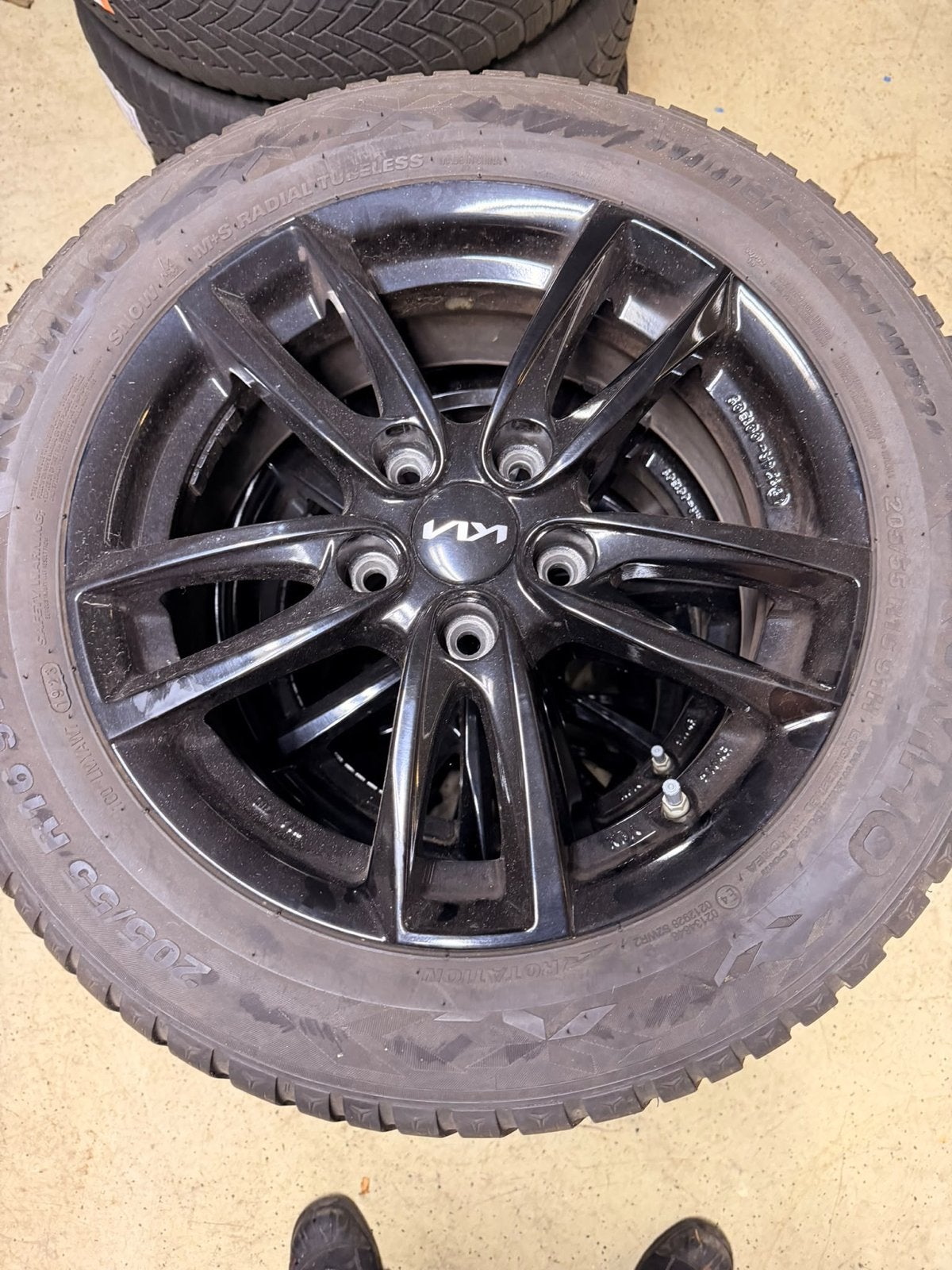 Kia Ceed winter set wielen banden velgen 2021, Gebruikt, 16 inch, Banden en Velgen, Personenwagen