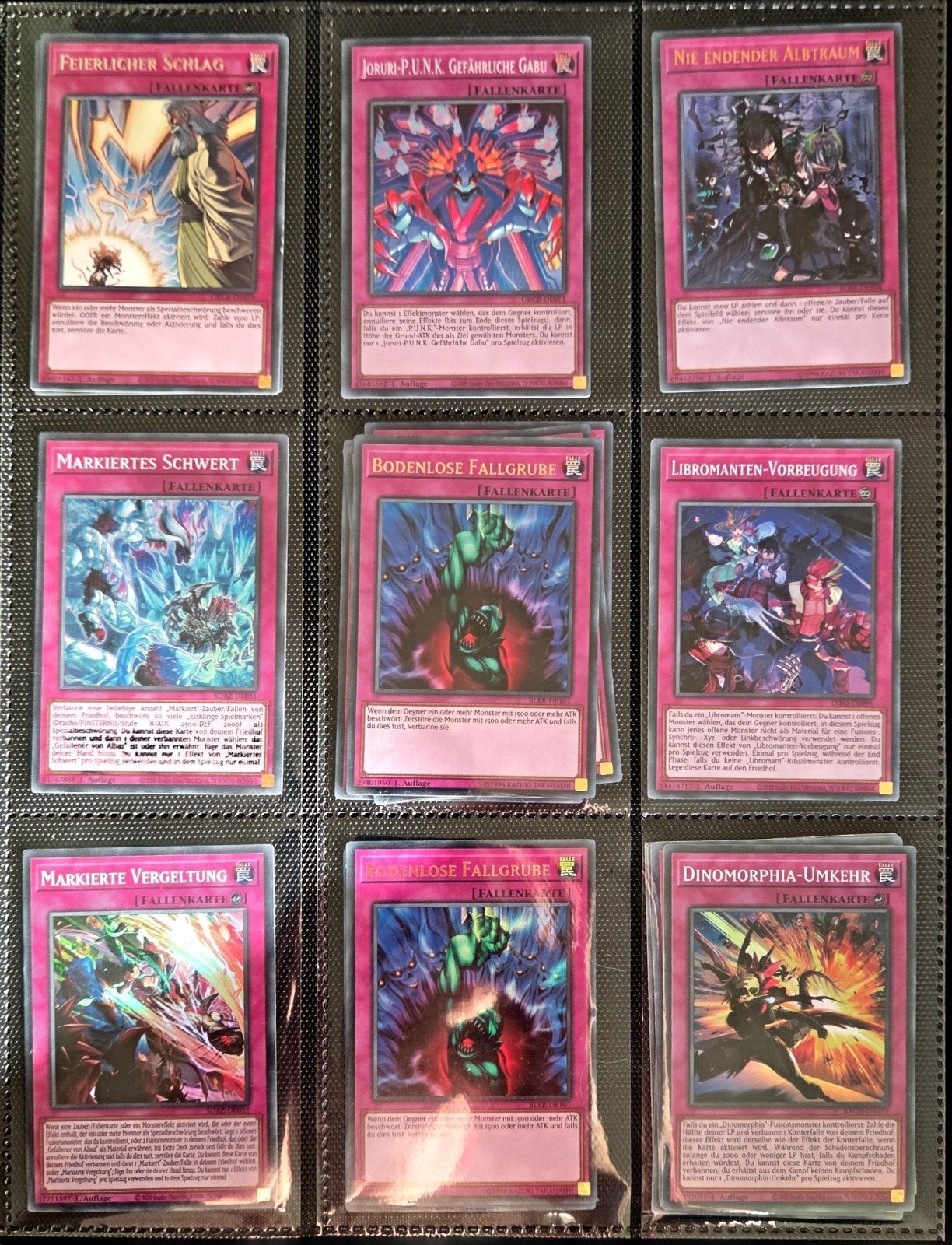 Yu-Gi-Oh! German Card Collection – 54 Cards, Ophalen of Verzenden, Gebruikt, Meerdere kaarten