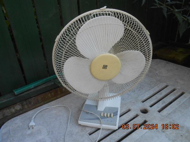 tafelventilator merk MD, Ophalen of Verzenden, Gebruikt, Tafelventilator