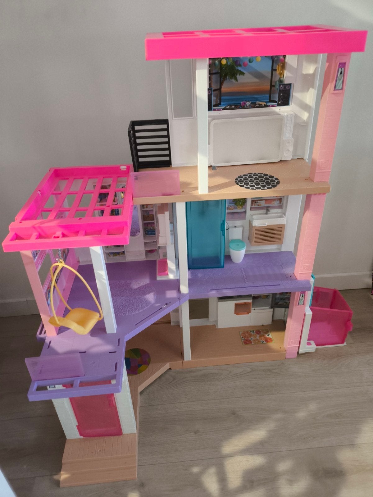 Barbie droomhuis prijs verlaagd nu!!!, Ophalen, Zo goed als nieuw, Poppenhuis