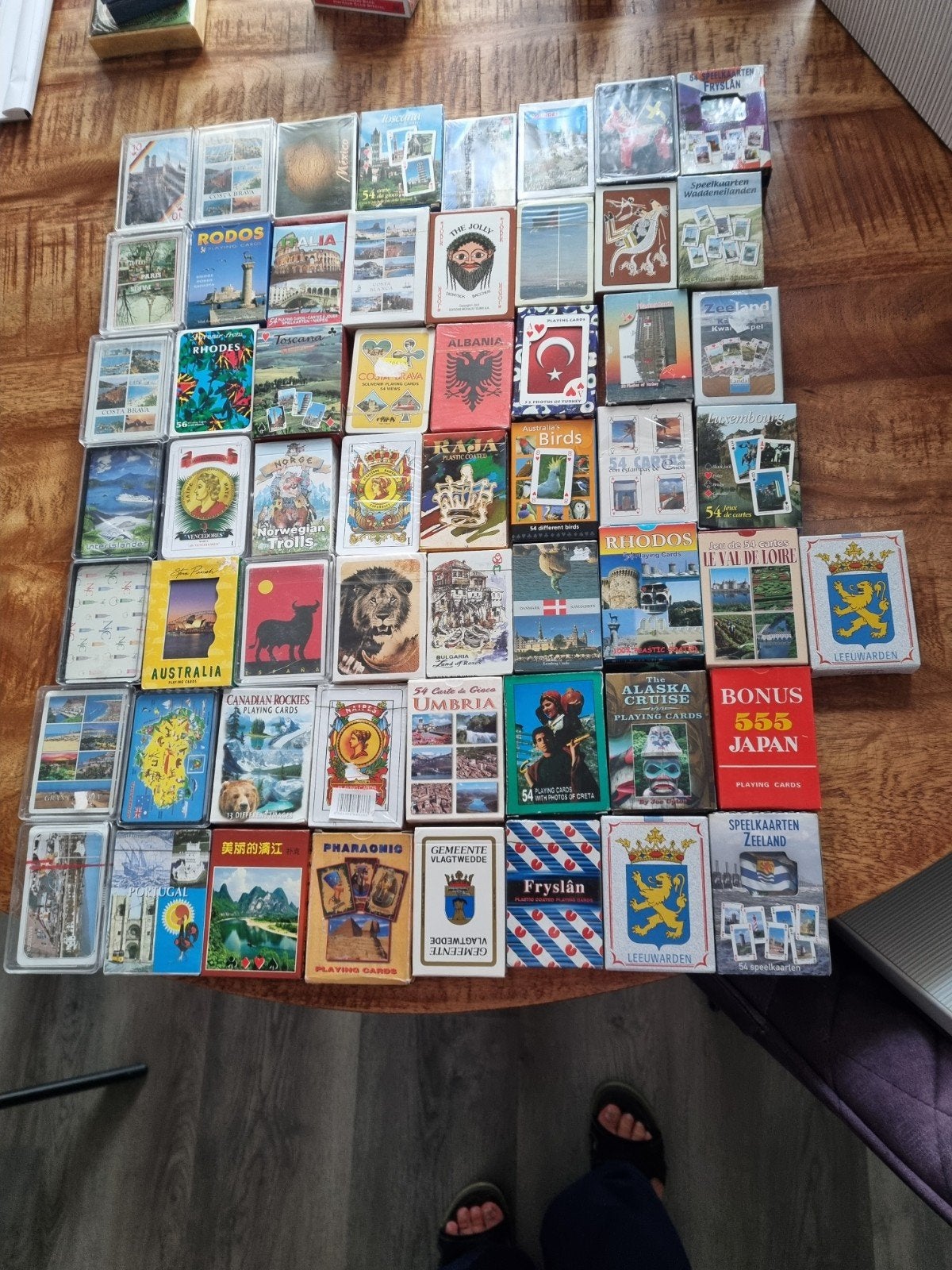 57 Nieuwe regio en landen speelkaarten., Verzamelen, Speelkaarten, Jokers en Kwartetten, Ophalen of Verzenden, Nieuw, Speelkaart(en)
