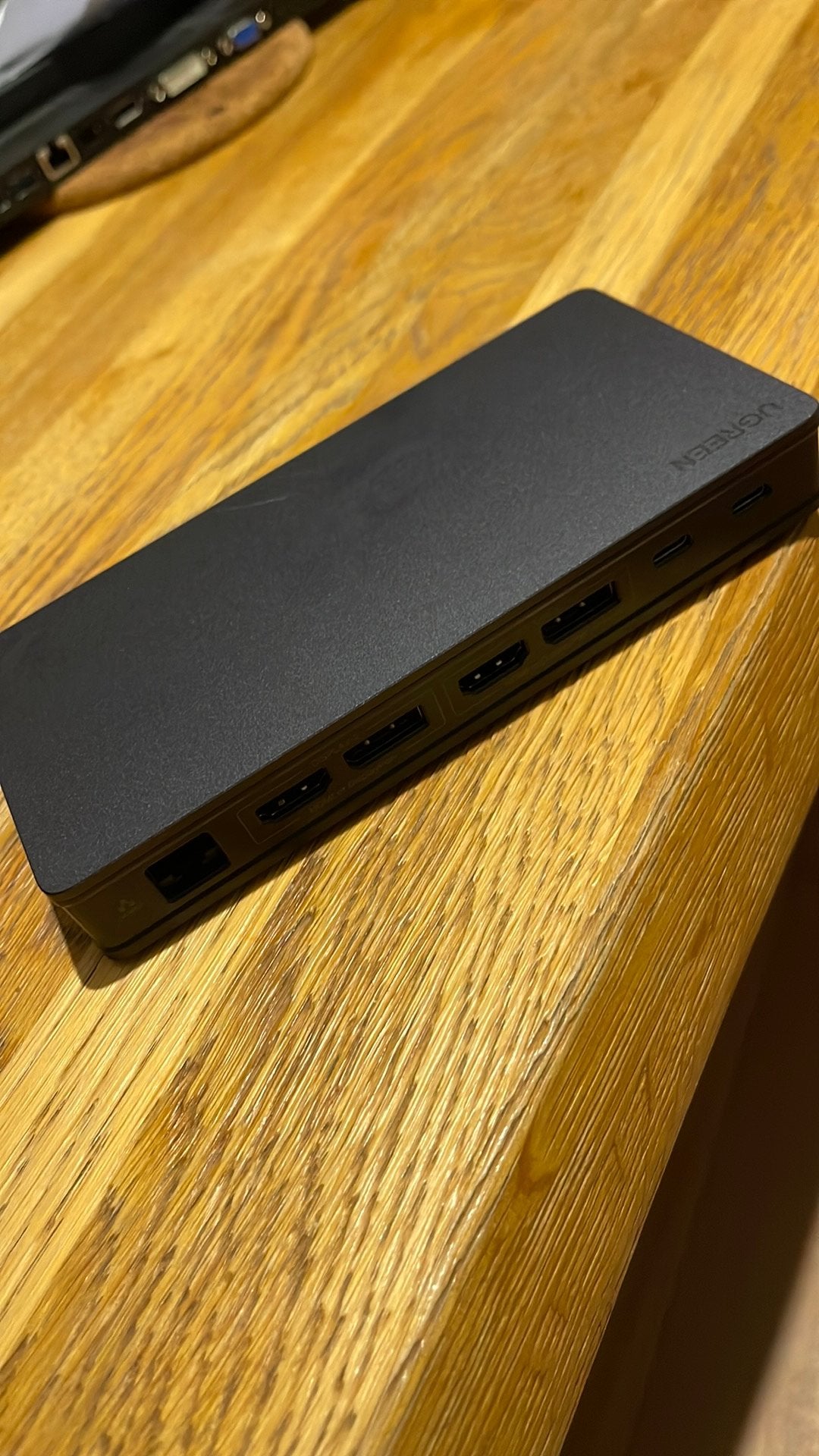 UGREEN Revodok 9-in-1 USB-C Docking Station (Dual Display), Ophalen of Verzenden, Zo goed als nieuw, Docking station, Laptop