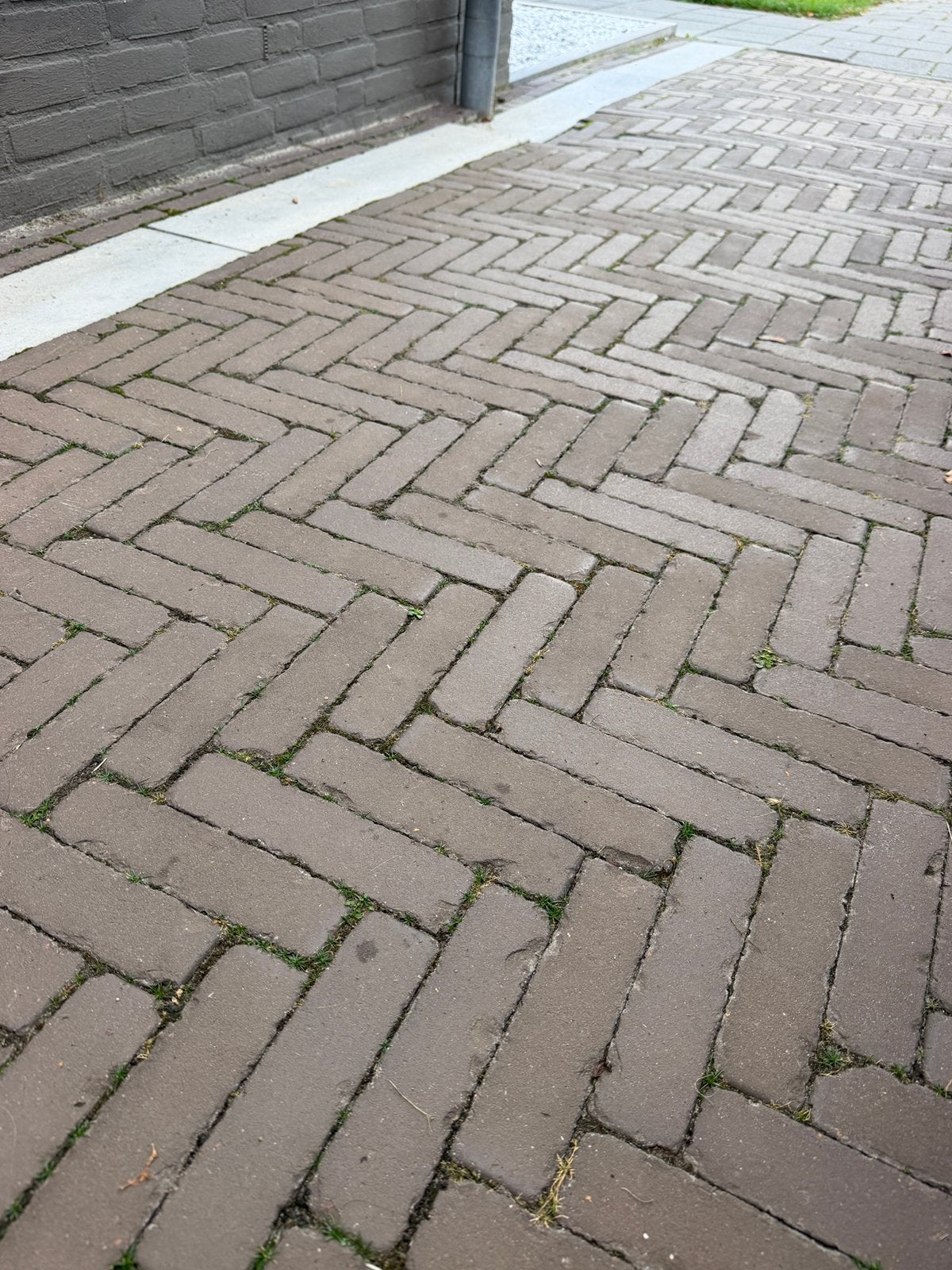 Gebakken waaltjes getrommeld bruin 20x5x5cm boszand 20m2, Keramiek, Klinkers, Ophalen of Verzenden, Zo goed als nieuw
