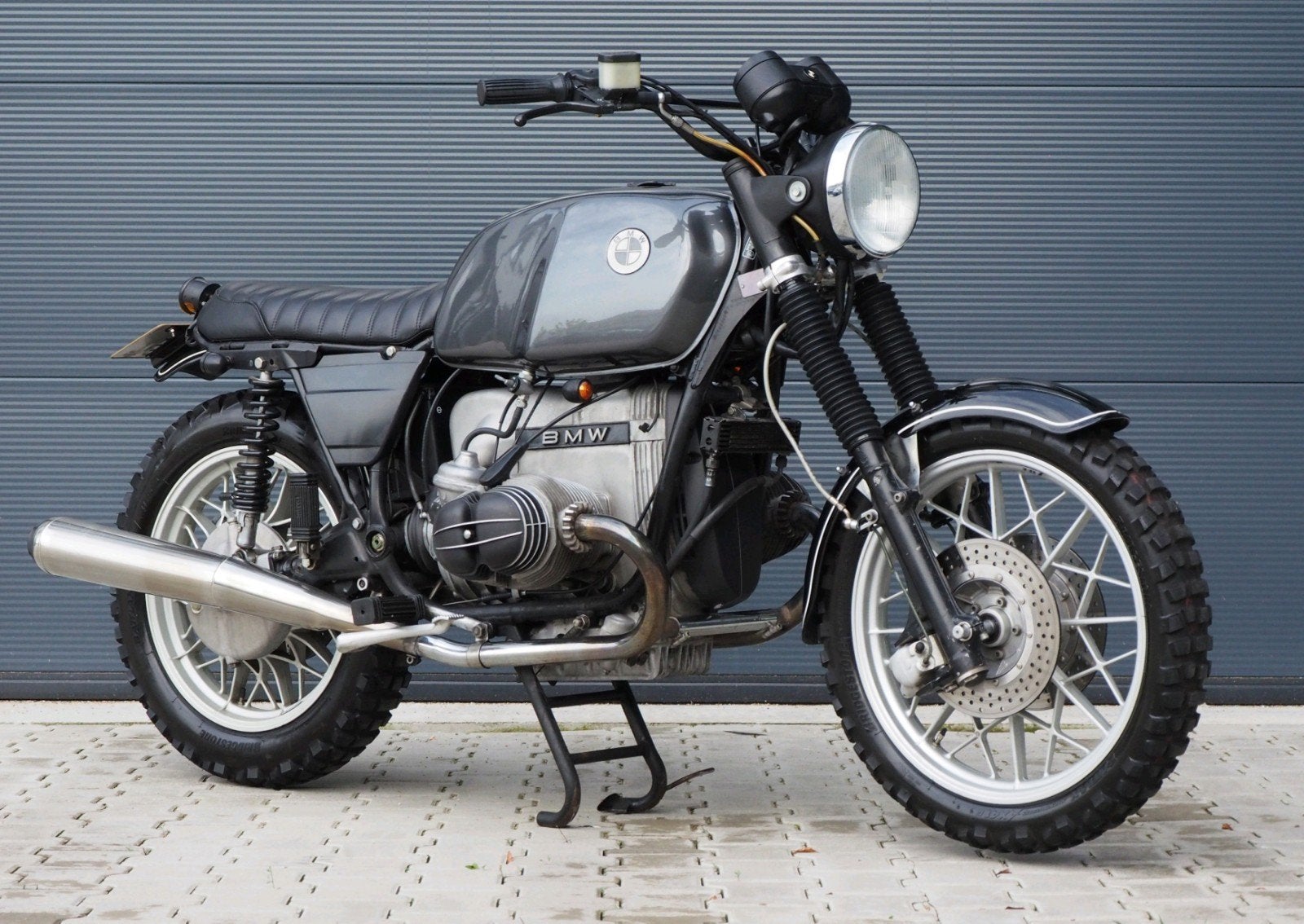 bmw R100 RT 1000cc scrambler- 1/1 - 1980 - goede staat -, Cardan-aandrijving, 2 cilinders, Occasion, Motorrijbewijs A
