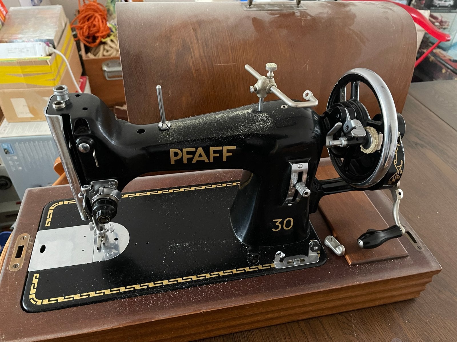 Nostalgische Handdraai Naaimachines, Ophalen, Gebruikt, Naaimachine, Pfaff
