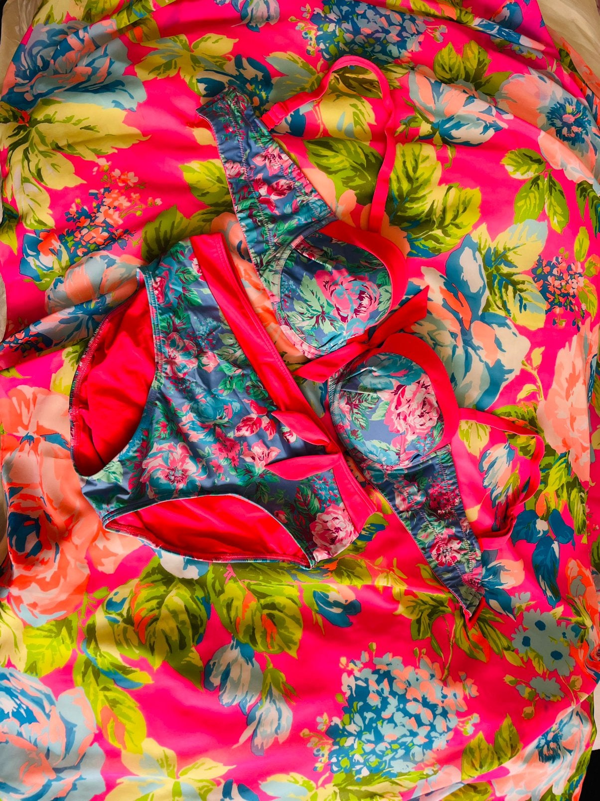 Prima Donna: Bikini met Grote Pareo, Kleding | Dames, Badmode en Zwemkleding, Zo goed als nieuw, Bikini, Verzenden