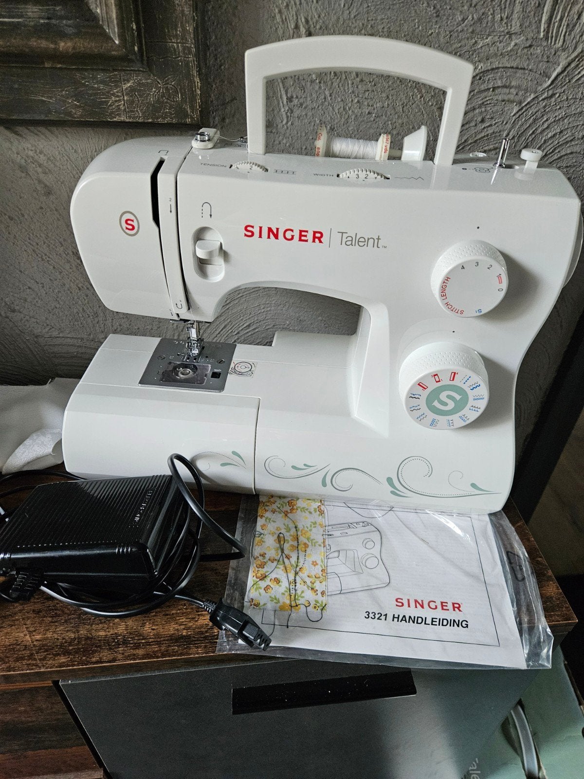 Singer Talent 3321 Naaimachine - Zo goed als nieuw, Ophalen of Verzenden, Zo goed als nieuw, Naaimachine, Singer