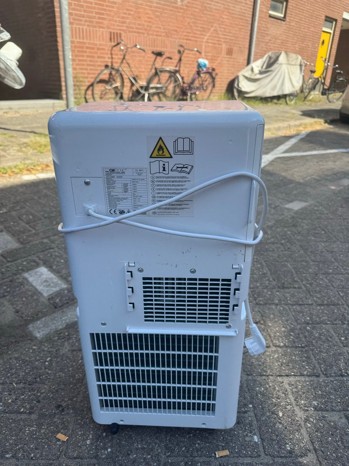Clatronic Mobiele Airco - Compact en Krachtig, Gebruikt, Minder dan 60 m³, 3 snelheden of meer, Ophalen of Verzenden