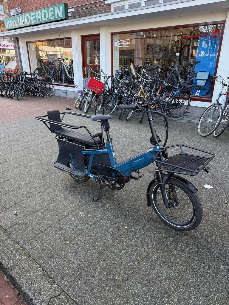 Riese muller longtail, Bosch cargo line, 625, 2025 zgan, Fietsen en Brommers, Fietsen | Bakfietsen, Ophalen, Zo goed als nieuw