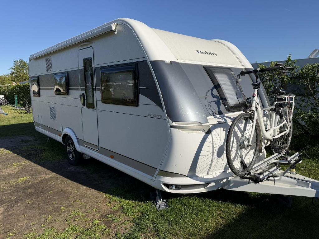 Hobby De Luxe 545 KMF (1044865), Caravans en Kamperen, Caravans, Kachel, Hobby, Treinzit, Particulier