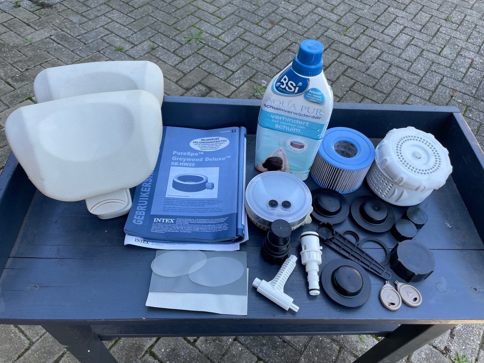 Diverse accessoires PureSpa Greywood Deluxe, Ophalen of Verzenden, Nieuw, Filter