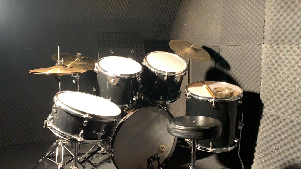8-delig Drumstel, Muziek en Instrumenten, Percussie, Ophalen, Gebruikt, Overige soorten