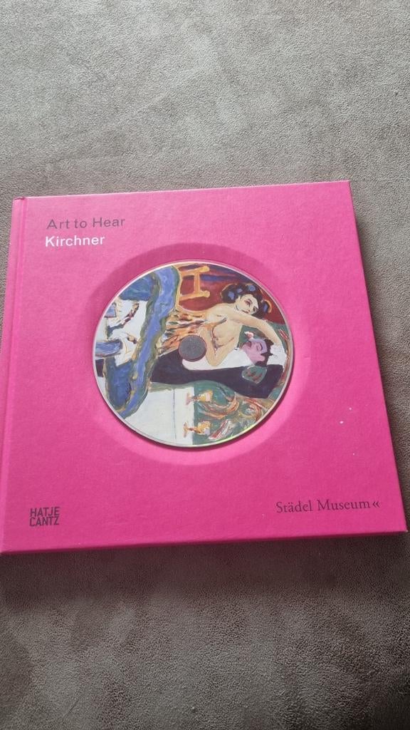 Art to Hear Kirchner - Boek met CD, Ophalen of Verzenden, Zo goed als nieuw, Fotografie algemeen, Ernst Ludwig Kirchner