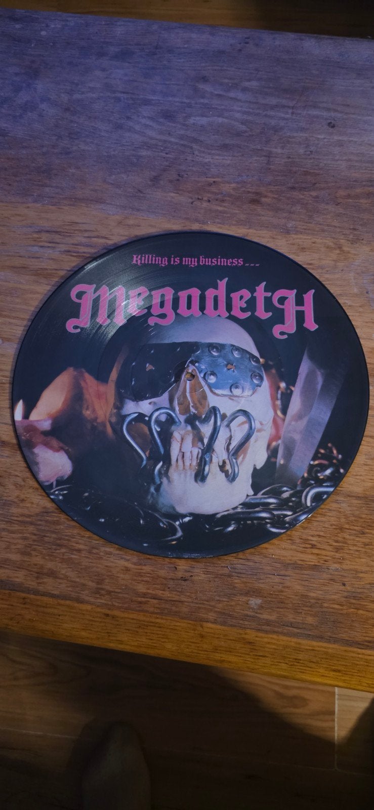 Megadeth - Killing Is My Business... (Picture LP), Ophalen, Zo goed als nieuw, Album, Speciale editie