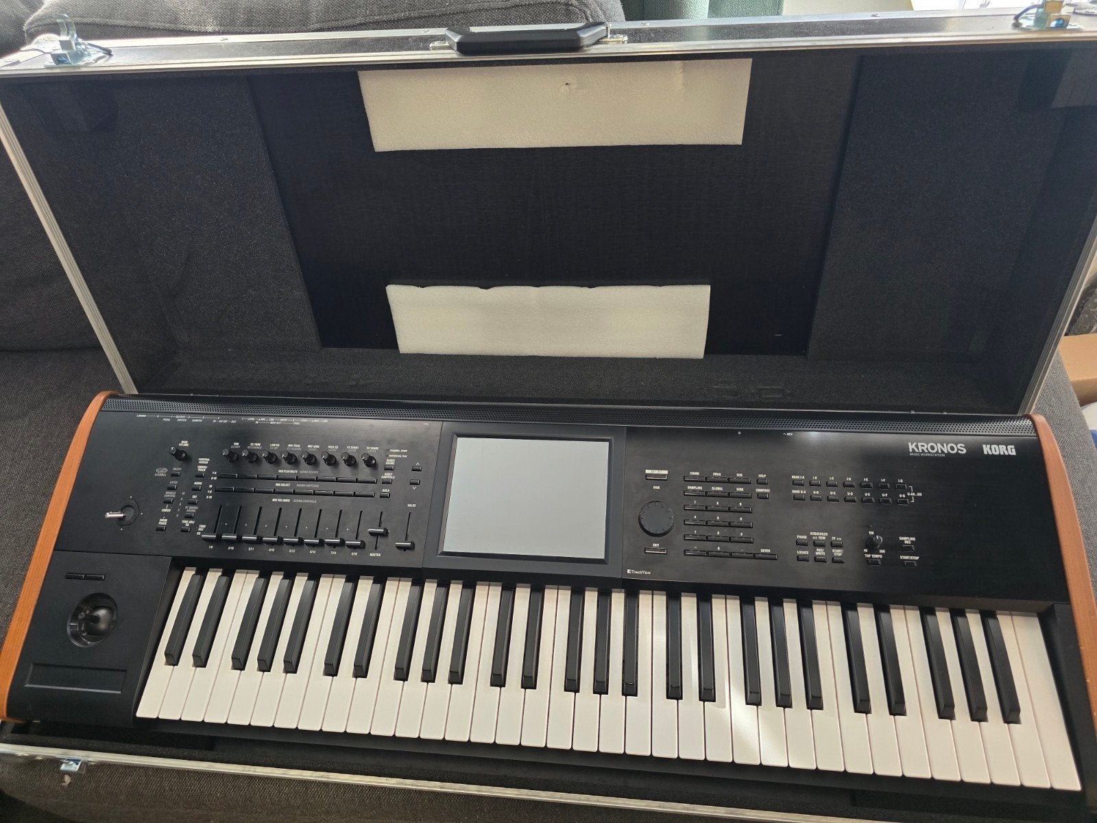 Korg Kronos 2 _ 61- Workstation Synthesizer, Ophalen of Verzenden, Zo goed als nieuw, 61 toetsen, Korg