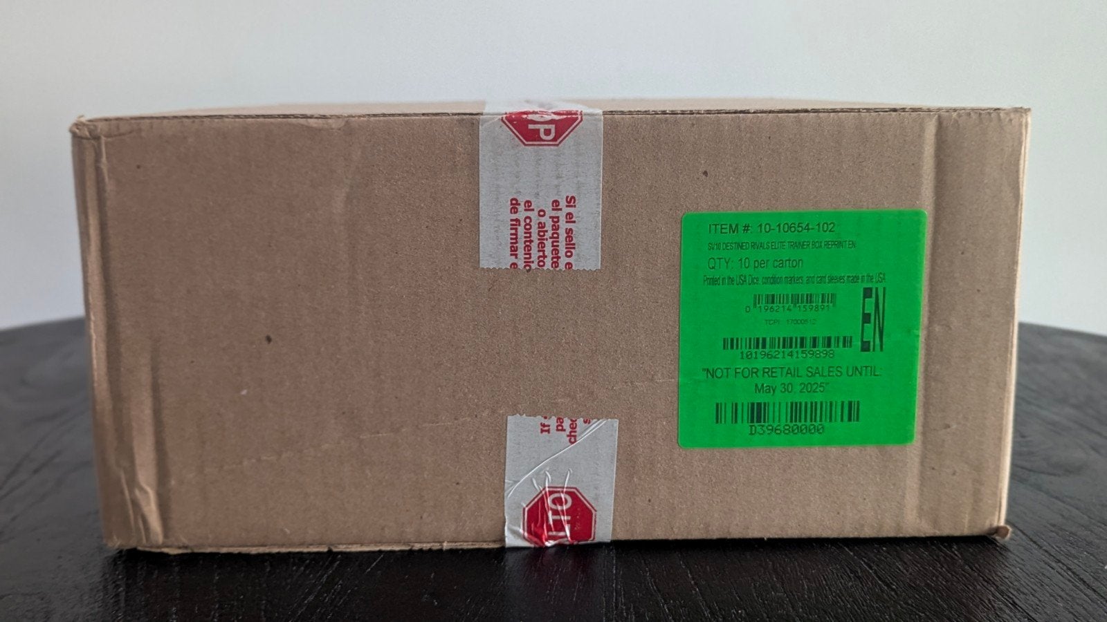 Pokémon Destined Rivals ETB Case - Nieuw en Verzegeld, Ophalen, Nieuw