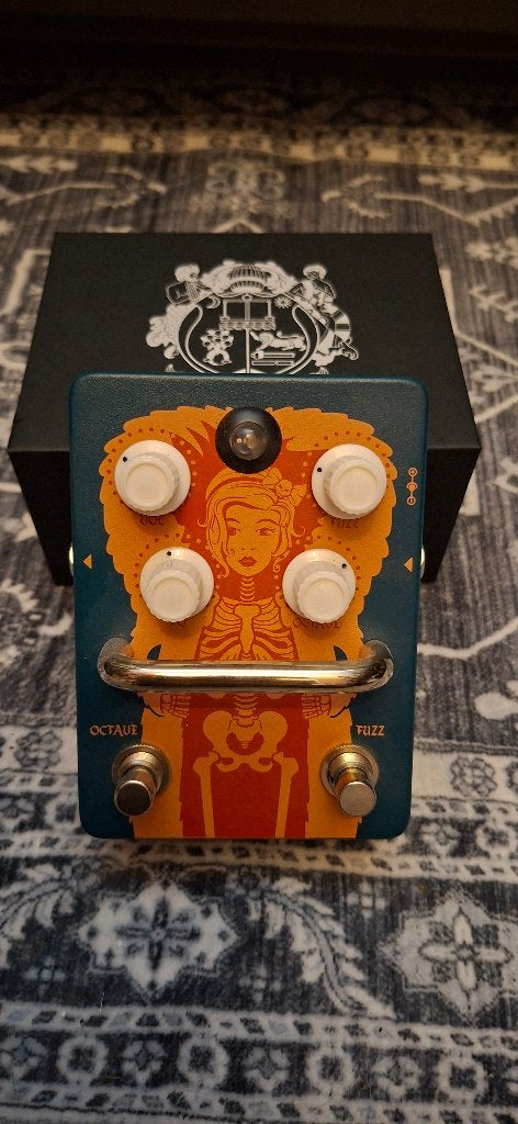 Orange Fur Coat Fuzz, Ophalen of Verzenden, Zo goed als nieuw, Distortion, Overdrive of Fuzz