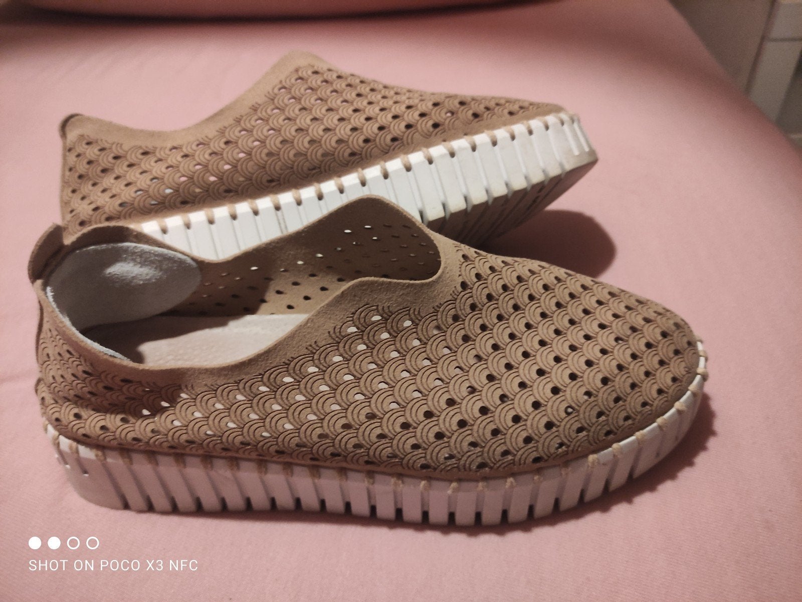 Gave espadrille schoenen Ilse Jacobsen echt leer  39, Verzenden, Instappers, Beige, Ilse Jacobsen