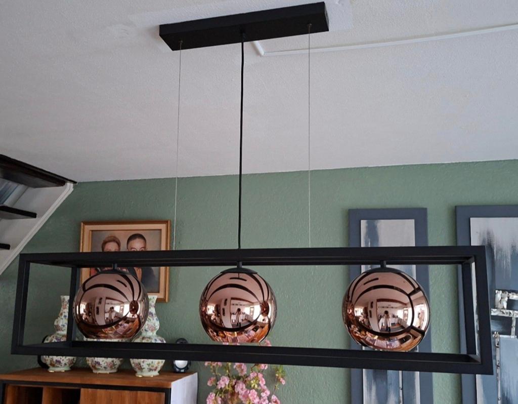 Industriële lamp, Ophalen, Zo goed als nieuw, Minder dan 50 cm