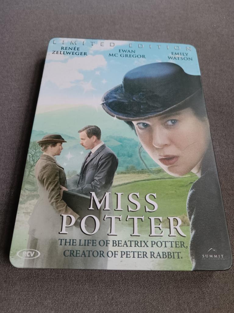Miss Potter steelbook - dvd, Vanaf 12 jaar, Ophalen of Verzenden, Zo goed als nieuw