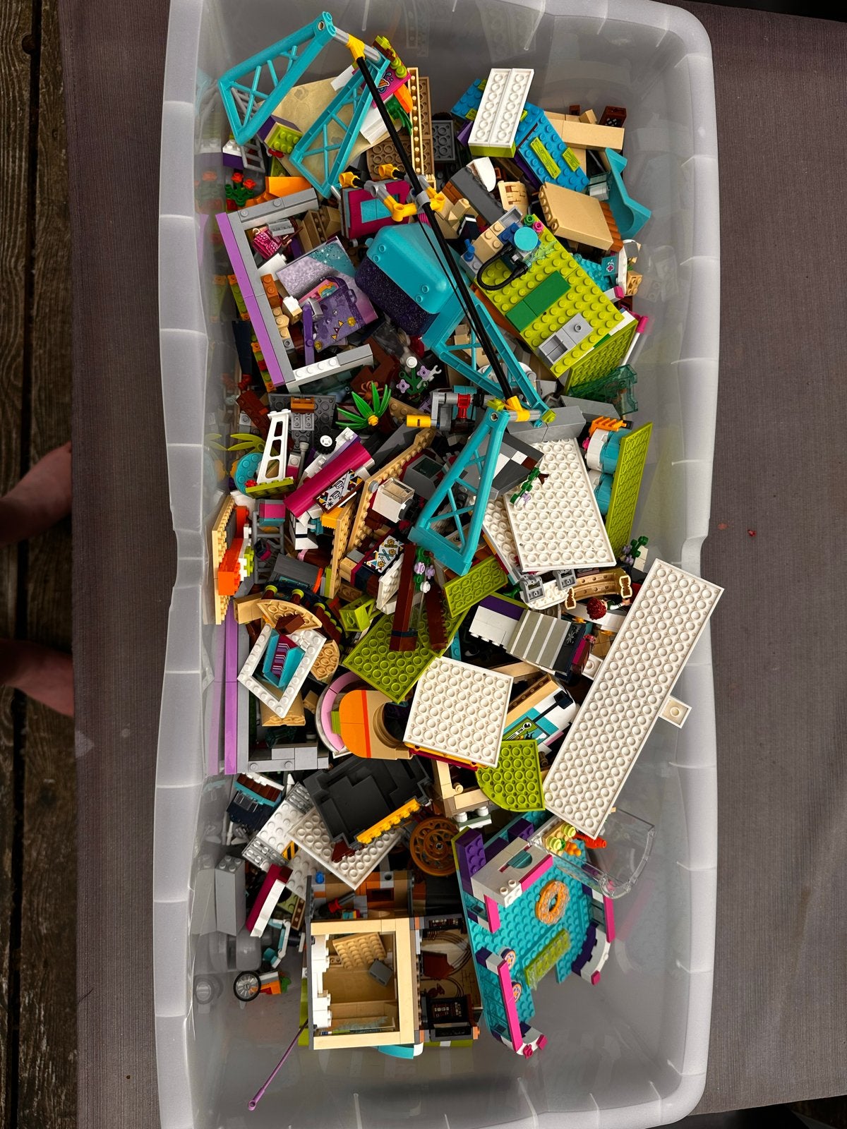 Grote partij LEGO Friends super mario Harry Potter met dozen, Ophalen, Gebruikt, Overige merken