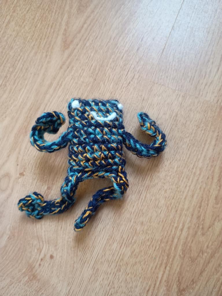 Gehaakte kikker knuffel, Ophalen, Kikker, Overige merken, Zo goed als nieuw
