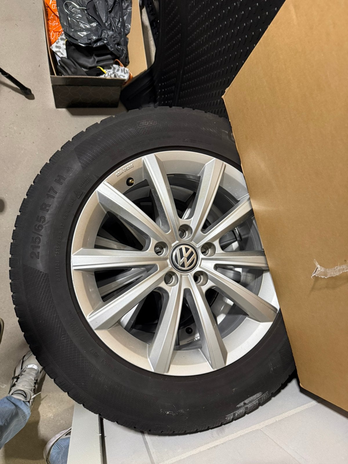 Mooie tiguan velgen 17 inch, Auto-onderdelen, Ophalen, 17 inch, All Season, Velg(en)