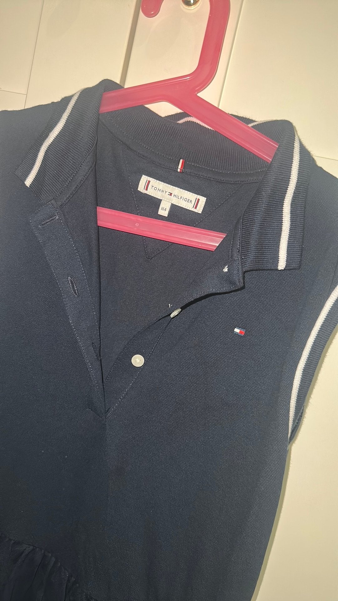Tommy Hilfiger jurk maat 164, Ophalen of Verzenden, Nieuw, Overige maten, Blauw