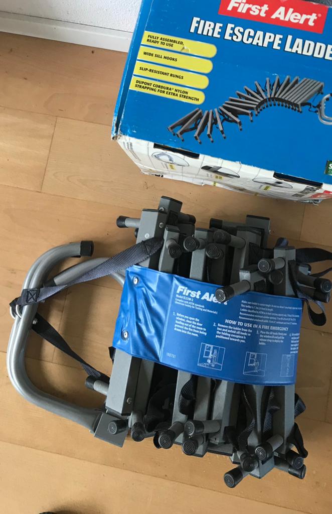 First Alert EL53W-2 vlucht brand veiligheid ladder NIEUW!, Nieuw, Ophalen of Verzenden, Ladder, Opvouwbaar of Inschuifbaar