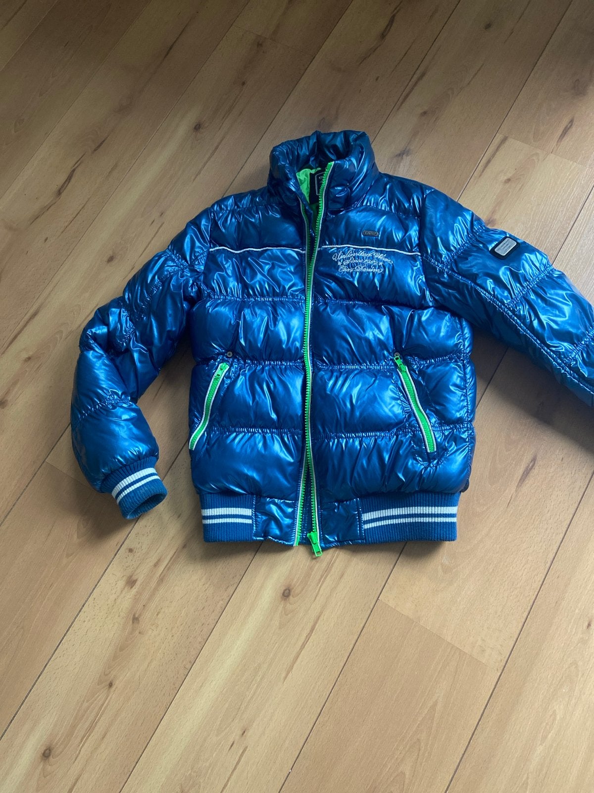 Cars Denim Dept. jongens winterjas maat 164, Ophalen, Zo goed als nieuw, Jongen, Jas