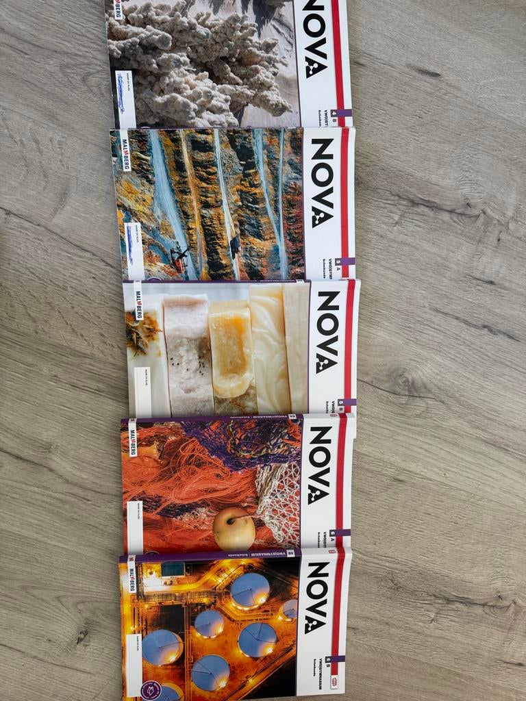 NOVA Scheikunde VWO boekenset (boek 4b tm 6b), Ophalen of Verzenden, Gelezen, VWO, Scheikunde