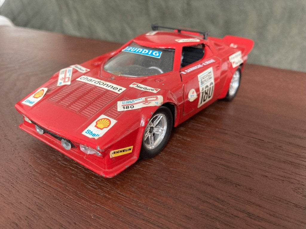 Schaalmodel Lancia Stratos HF (Polistil S32), Ophalen of Verzenden, Gebruikt, Auto, Overige merken