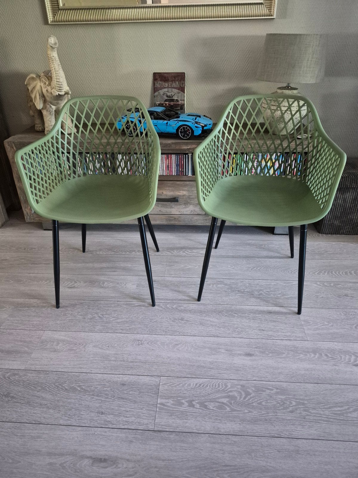 2 kuipstoelen, Tuin en Terras, Ophalen, Nieuw, Kunststof