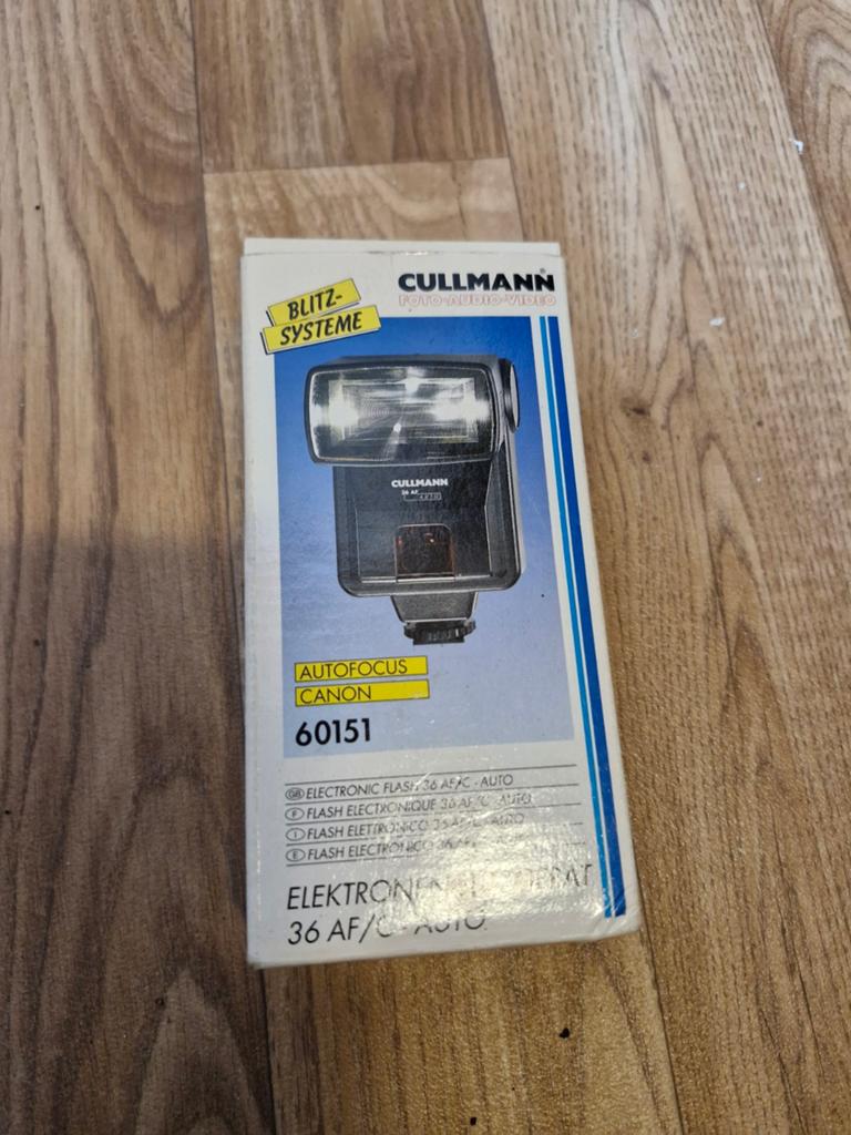 Cullmann 36 AF/C Auto Flitser voor Canon - Nieuw in doos, Ophalen, Nieuw, Overige merken