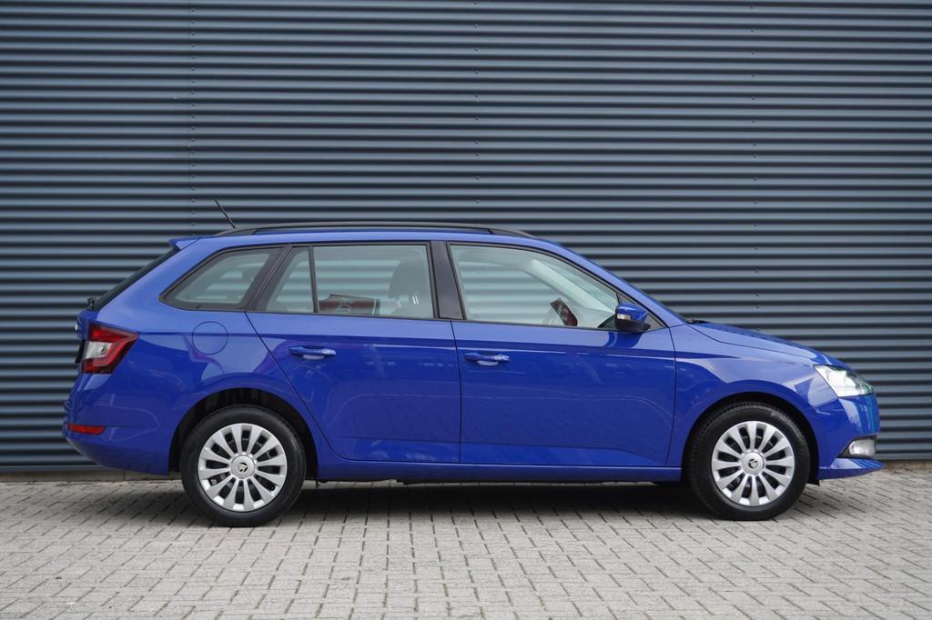 Skoda Fabia Combi 1.0 TSI 95pk Ambition | SmartLink | Cruise, Voorwielaandrijving, 12 maanden, Stof, Gebruikt