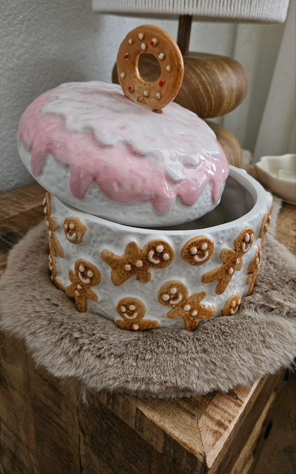 CLAYRE & EEF NIEUW Gingerbread voorraadpot met deksel, Meerkleurig, Nieuw, Ophalen of Verzenden, Landelijk