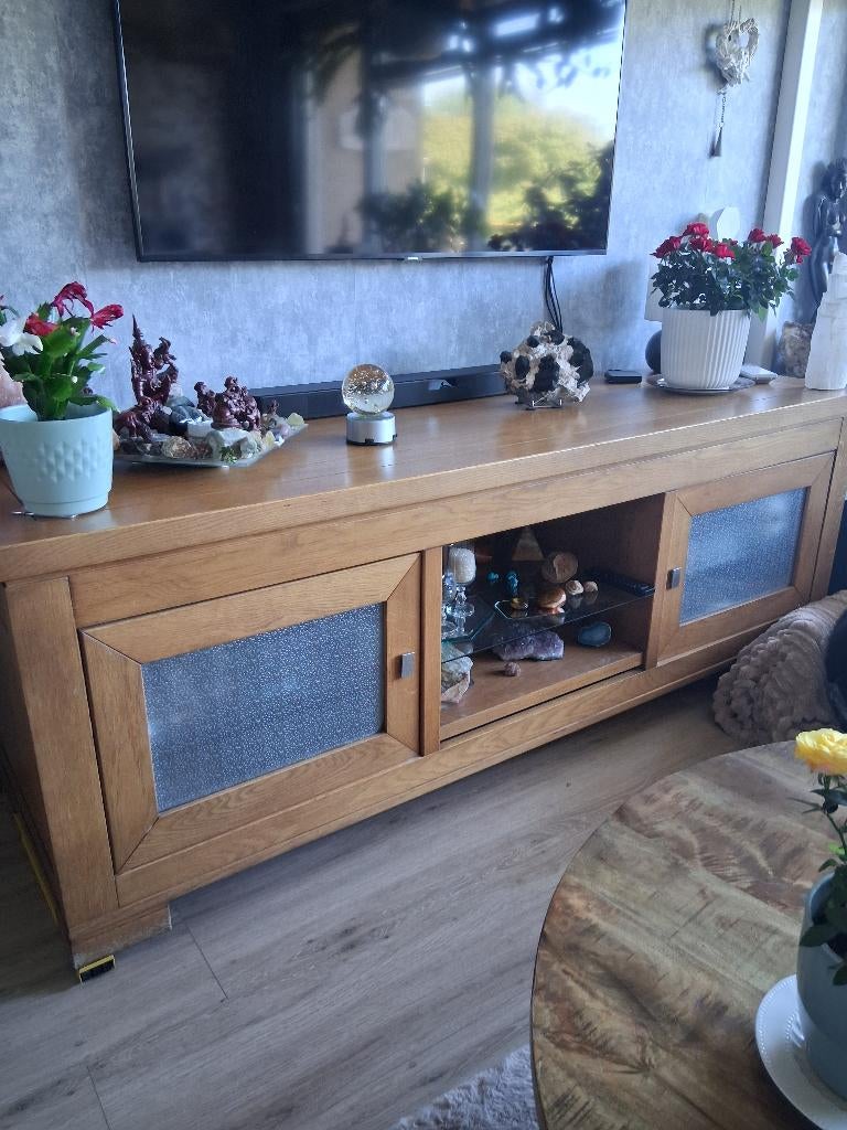 meubels, Ophalen, Gebruikt, Eikenhout, 200 cm of meer