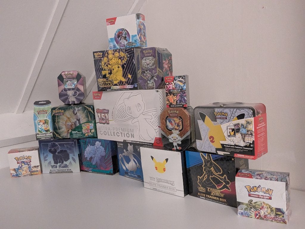 Grote Sealed Pokémon Verzameling | 151, Celebrations en meer, Hobby en Vrije tijd, Verzamelkaartspellen | Pokémon, Ophalen, Zo goed als nieuw