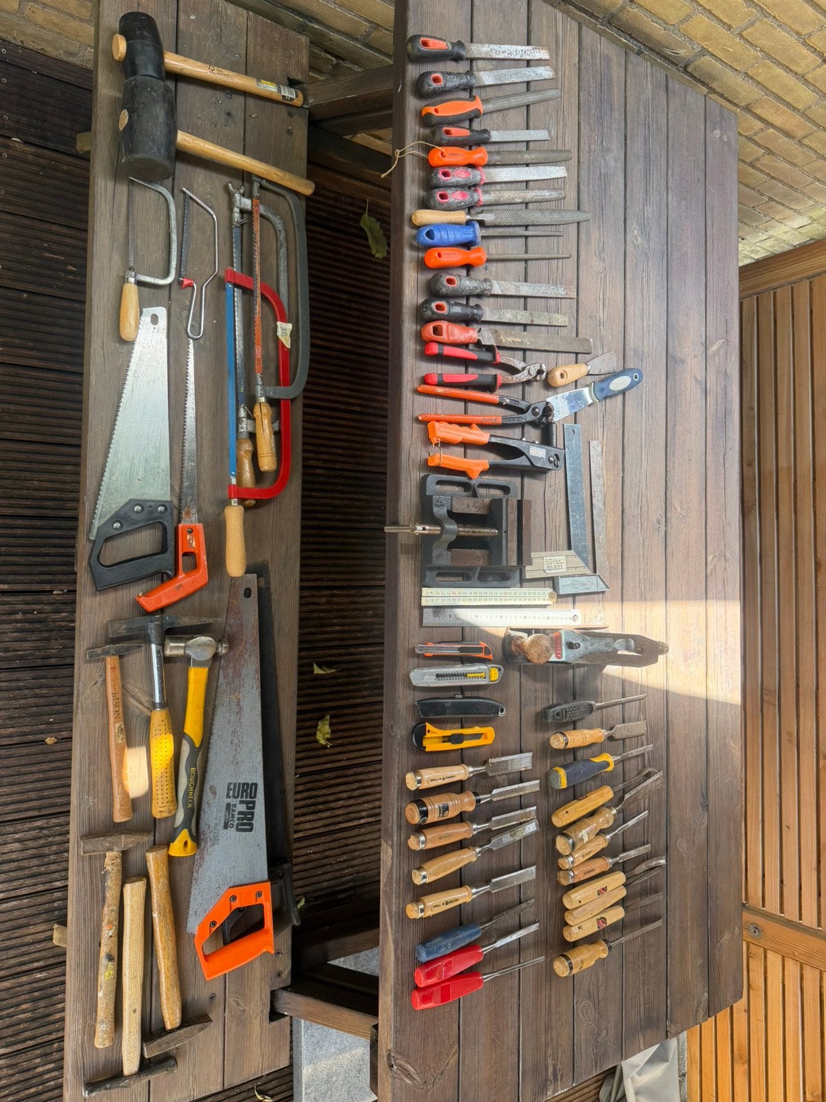 Gereedschap voor houtbewerking, Ophalen, Zo goed als nieuw