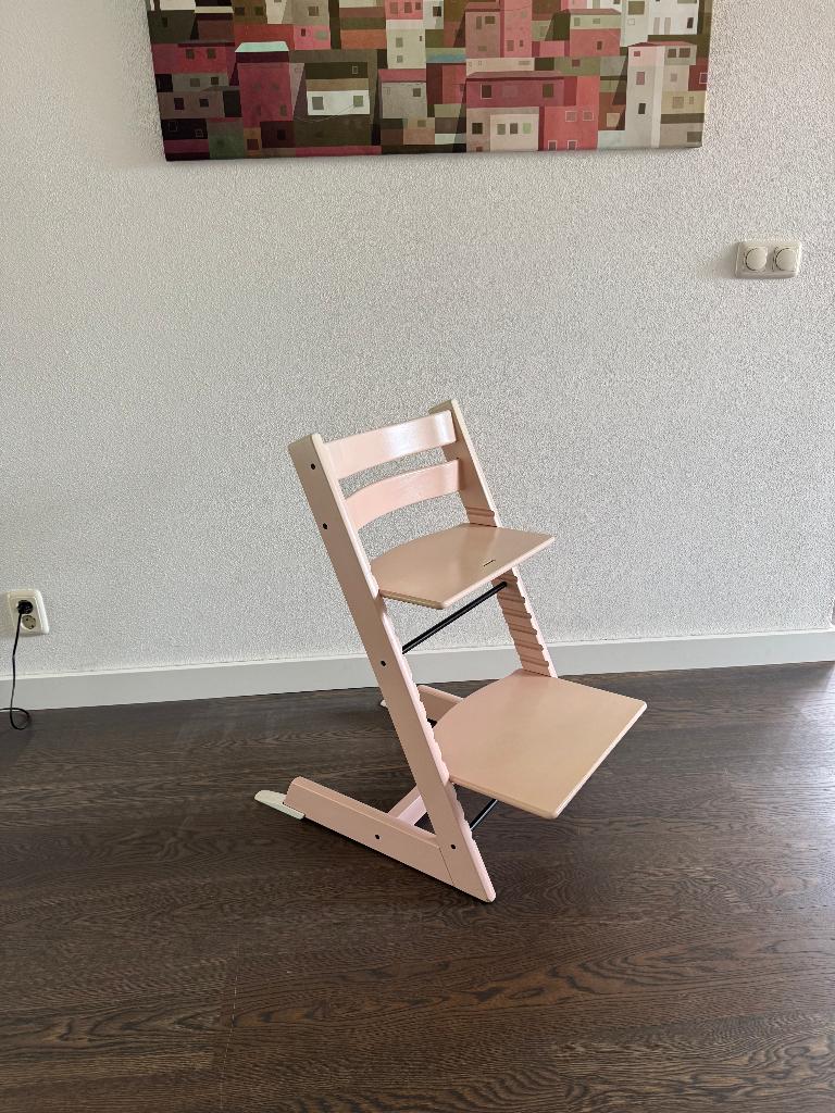 Stokke Tripp Trapp Kinderstoel incl. extended gliders, Kinderen en Baby's, Kinderstoelen, Ophalen, Gebruikt, Meegroeistoel