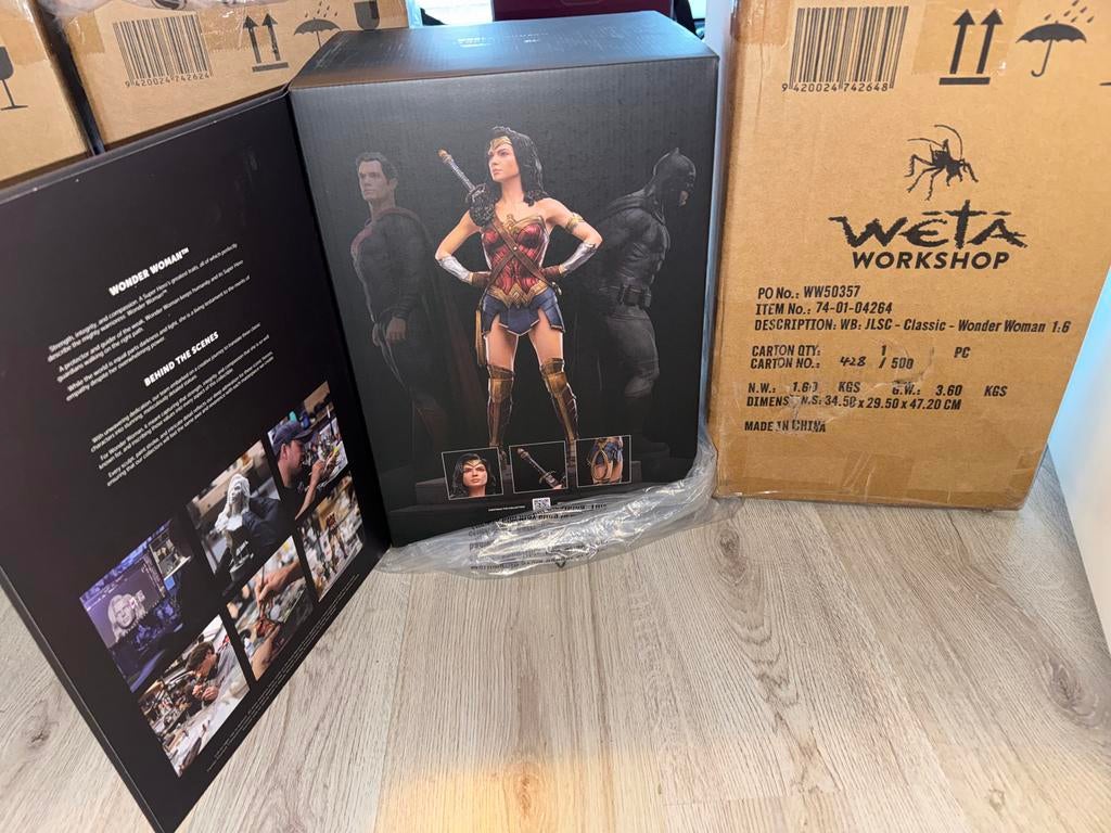 Weta Workshop Wonder Woman 1:6 Schaal Standbeeld, Ophalen of Verzenden, Nieuw