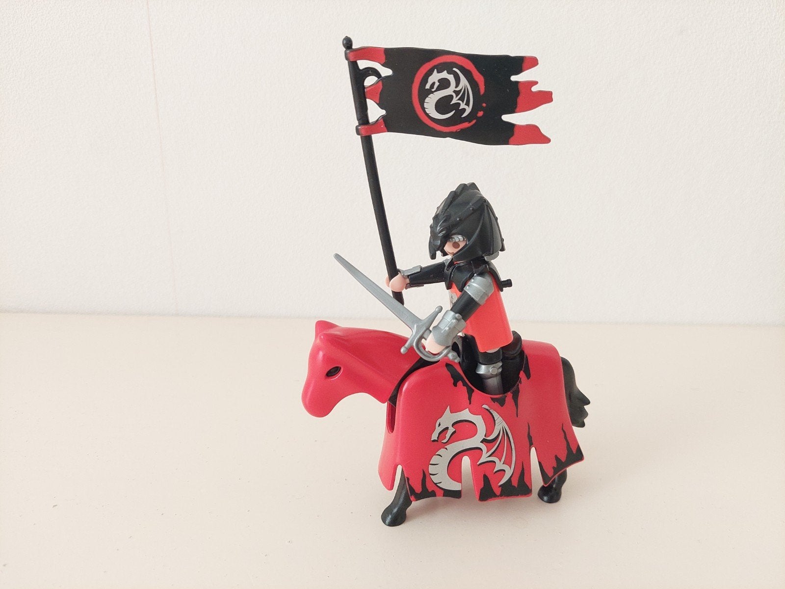Playmobil Ridder te paard, Ophalen of Verzenden, Gebruikt