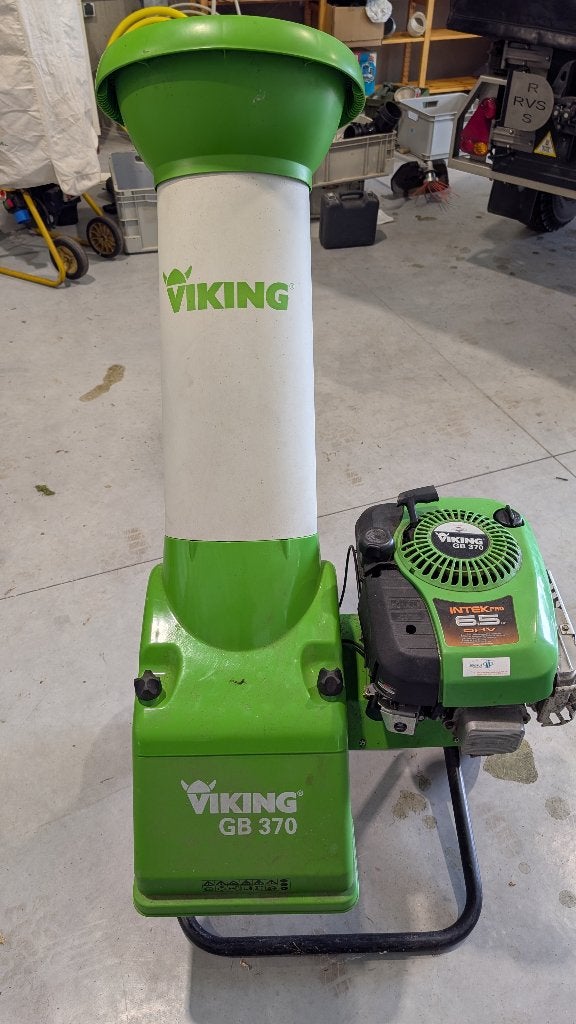Viking GB370 hakselaar (benzine), Tuin en Terras, Ophalen, Zo goed als nieuw, Benzine, Briggs & Stratton