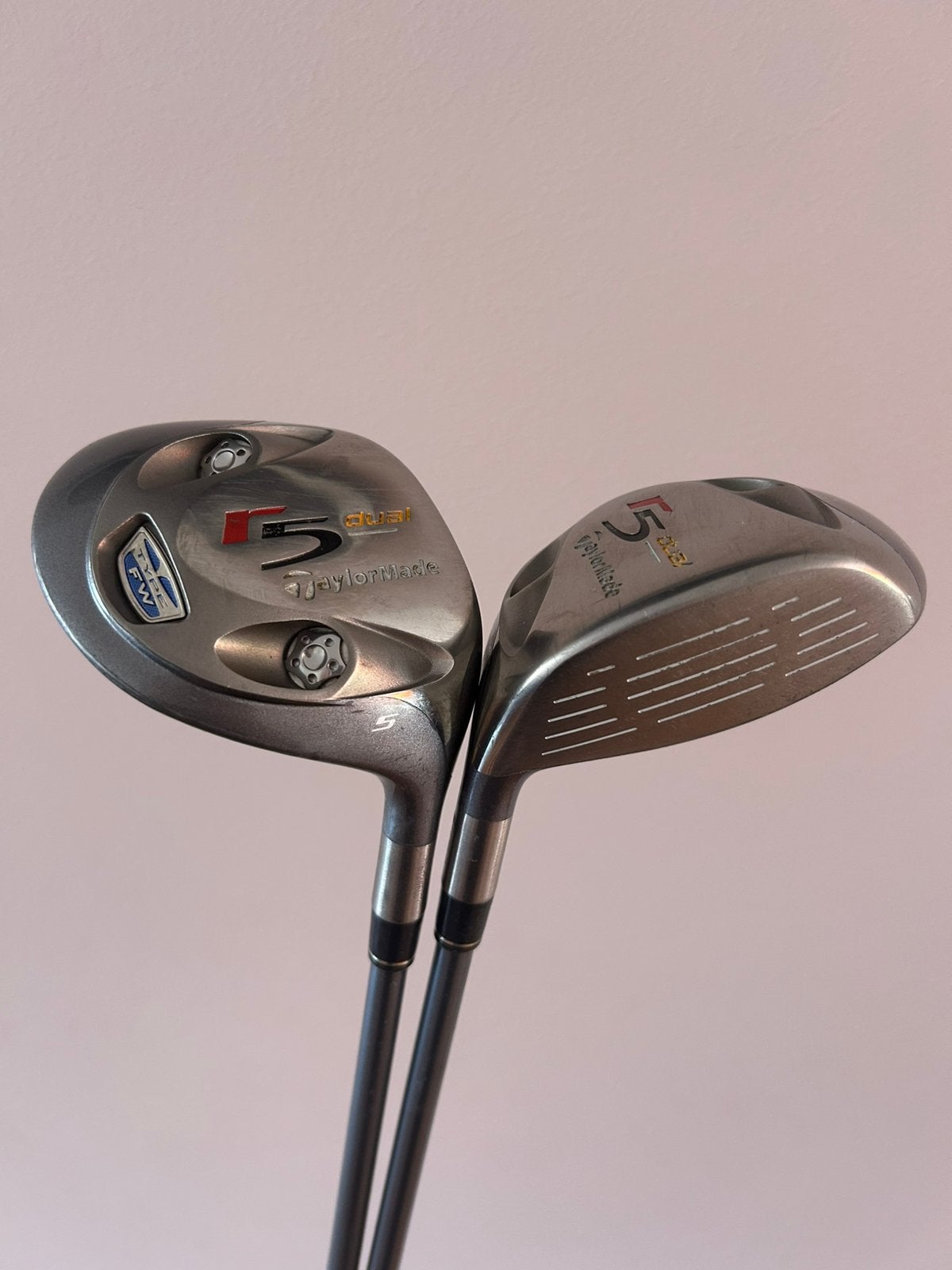 TaylorMade R5 Dual houten 3 en 5 (voor dame of oudere heer), Ophalen of Verzenden, Gebruikt, Club, Overige merken