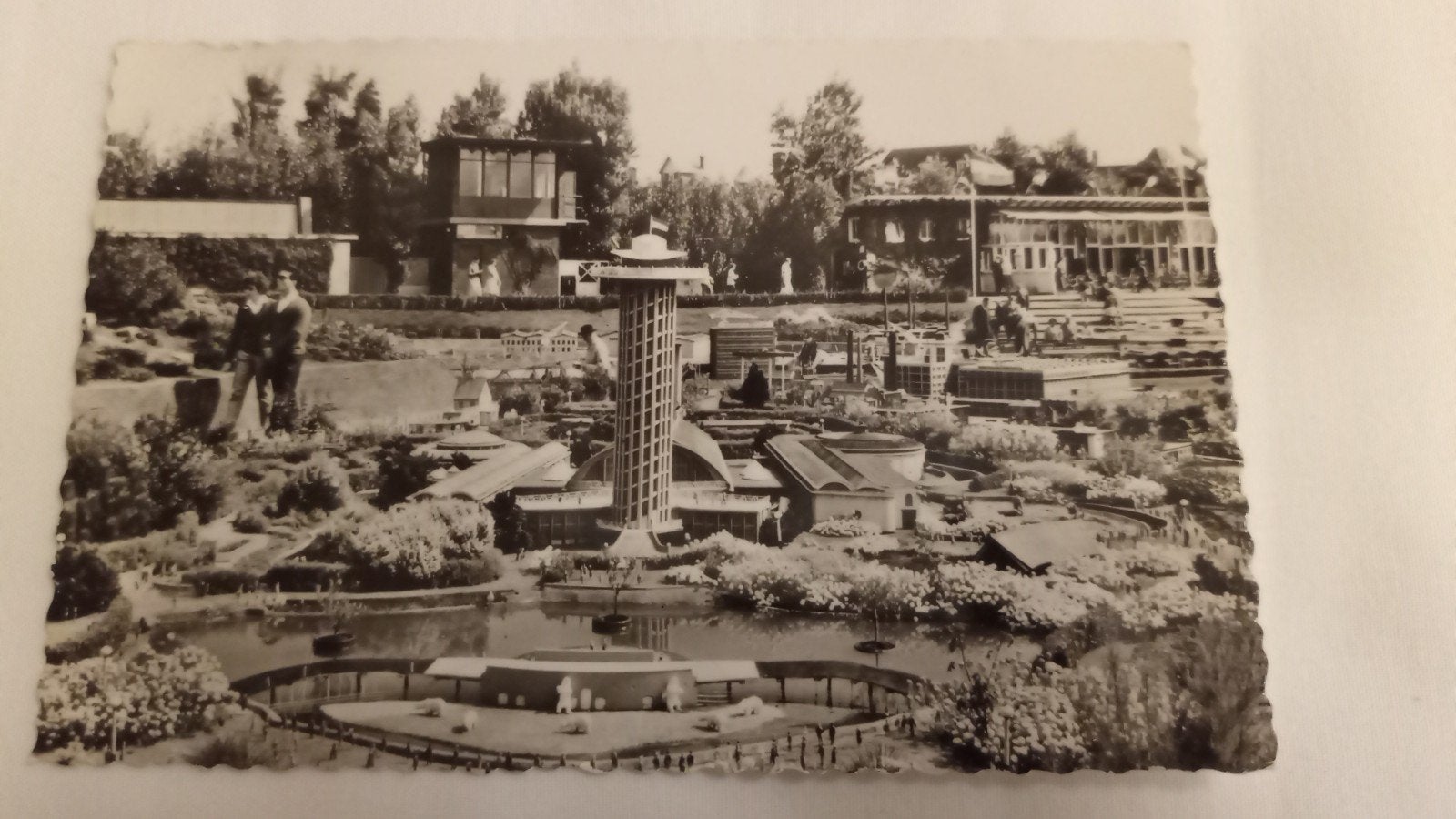 Den Haag Madurodam gelopen rond 1960, Ophalen of Verzenden, 1940 tot 1960, Gelopen, Zuid-Holland