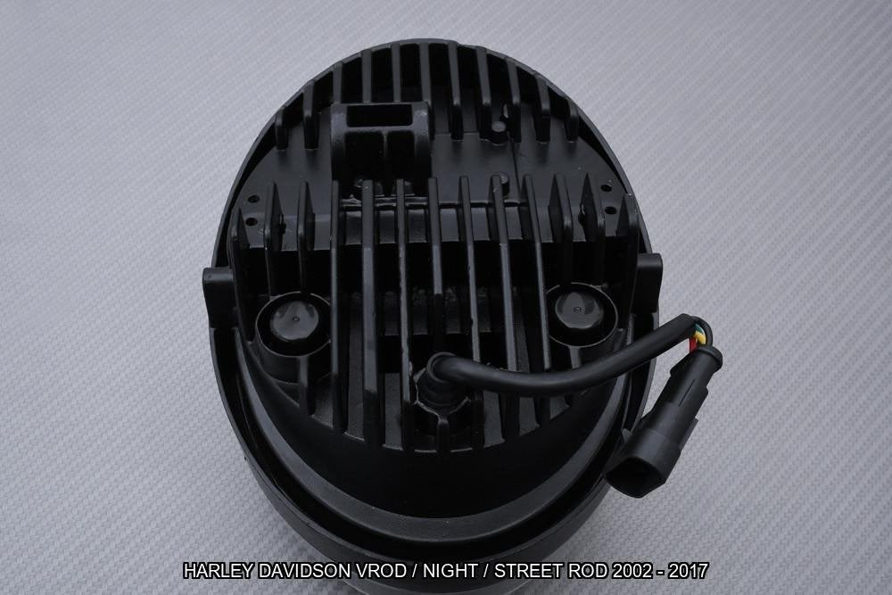 Koplamp / Voorlicht LED AVDB HARLEY DAVIDSON VROD 2002 2017, Motoren, Verzenden, Nieuw
