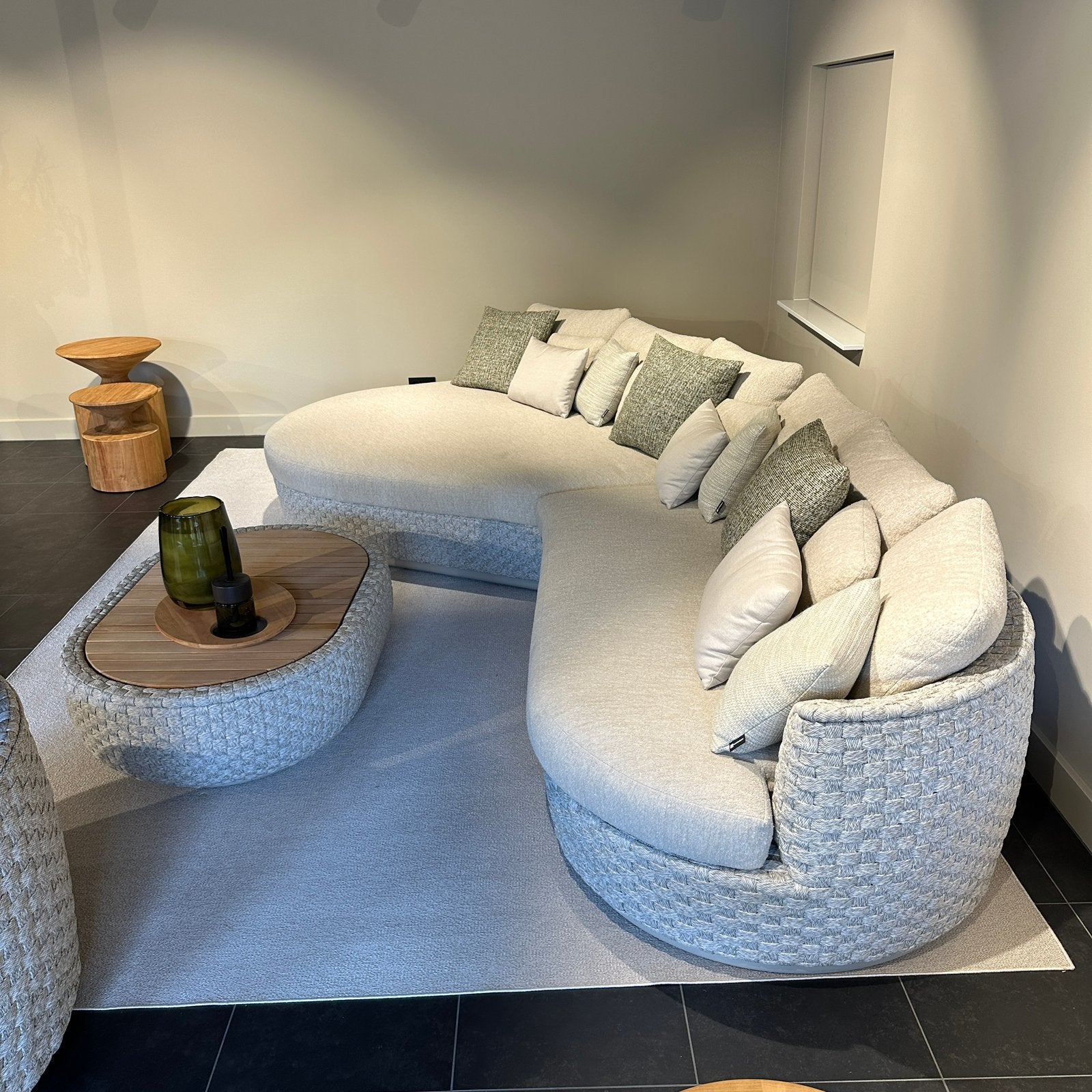 Tondo loungeset Jardinico - Uitlopend model - Actieprijs, Tuin en Terras, Overige materialen, Nieuw, Ophalen of Verzenden, Bank
