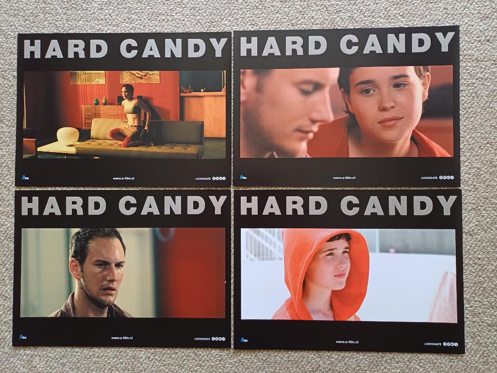 HARD   CANDY      lobbycard set., Verzamelen, Verzenden, Nieuw, A1 t/m A3, Film en Tv